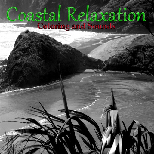 Adult Coloring Book - Coastal Relaxation