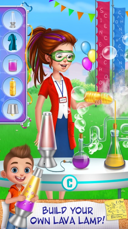 Science Girl - School Lab Super Star