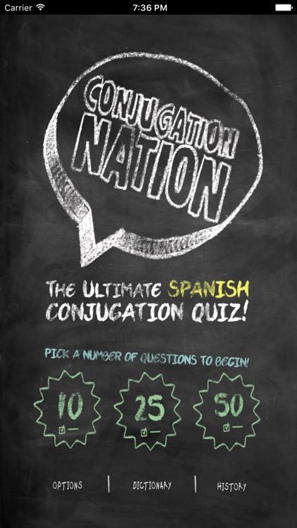 Conjugation Nation Spanish
