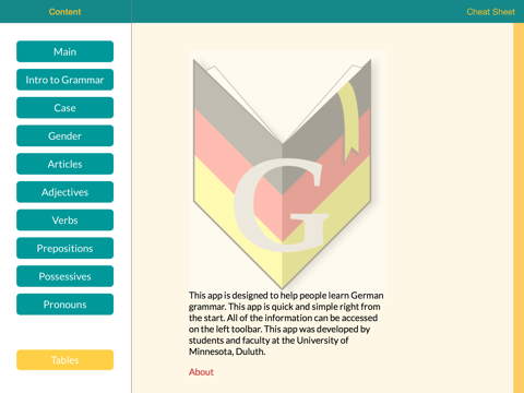 UMD German Grammar Guide - náhled