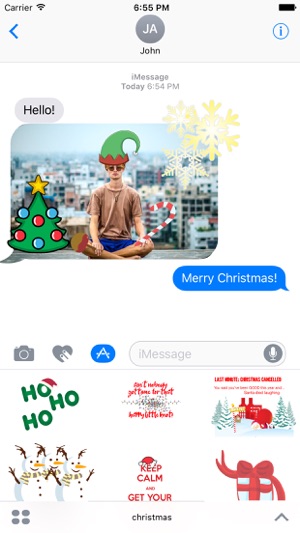 Christmas Cards designs stickers & quotes messages(圖4)-速報App