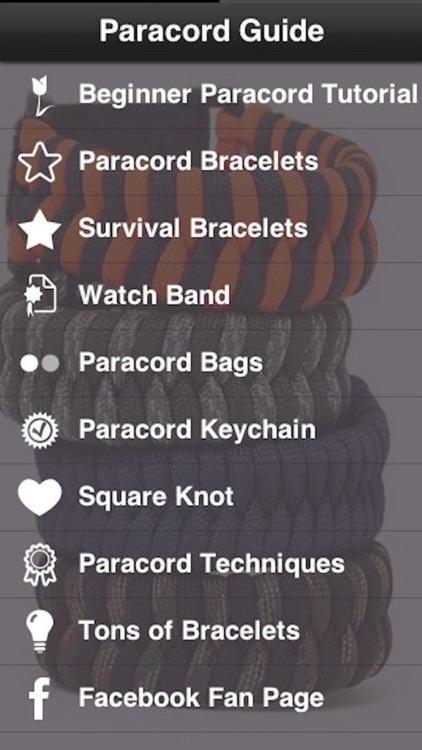 Paracord Styling: Survival Bracelets & Watch Band