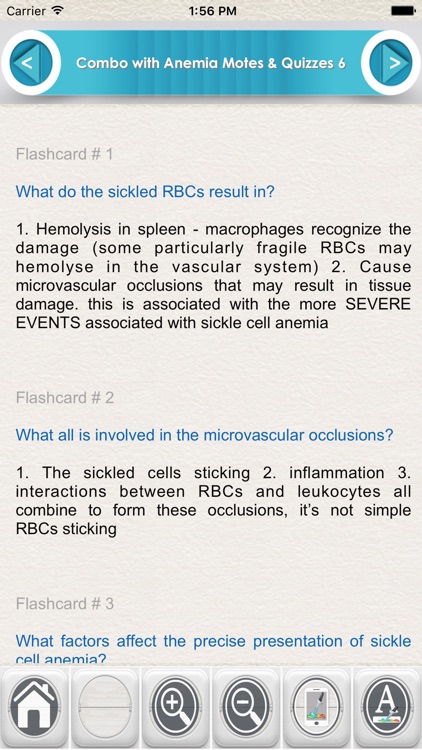 Combo with Anemia for self Learning & Exam Prep