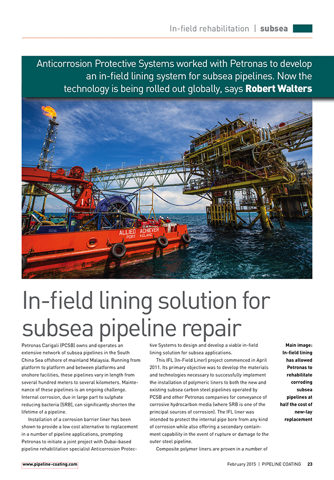 Pipeline Coating magazine screenshot 4