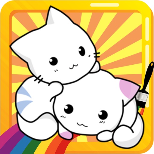 Kitten Coloring Pages Kitty Drawing Basics Pencils iOS App