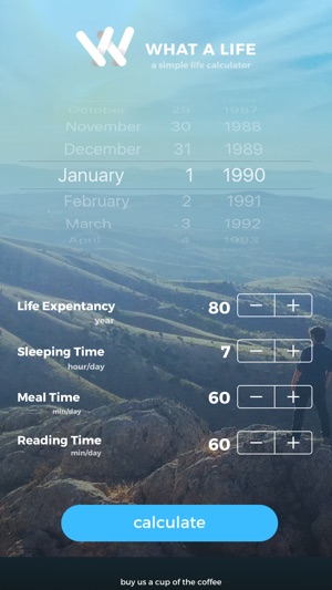 What A Life - A simple life calculator(圖1)-速報App