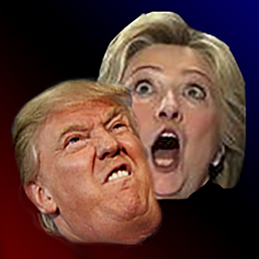 Trump vs Hillary: Election Year Asteroids iOS App