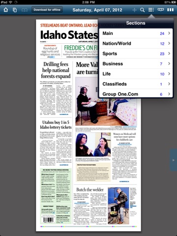 Idaho Statesman eEdition screenshot 2