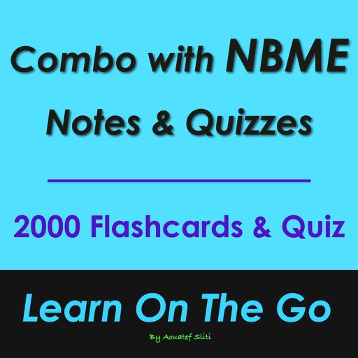 Combo With NBME Notes &Quizzes 2000 Flashcards
