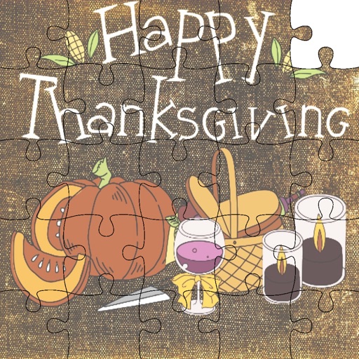 Thanksgiving Jigsaw Puzzles Kid Game iOS App