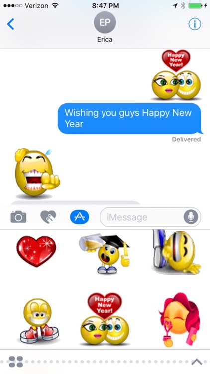 Animated Smileys for iMessages screenshot-4