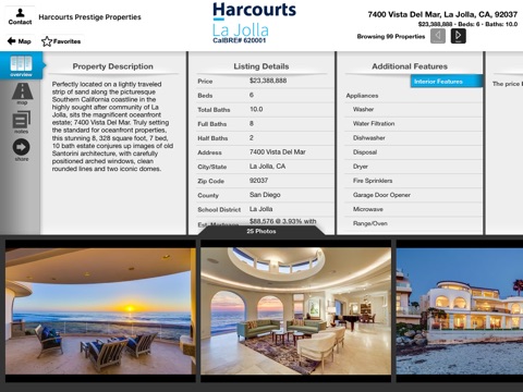 Harcourts Prestige Properties for iPad screenshot 4