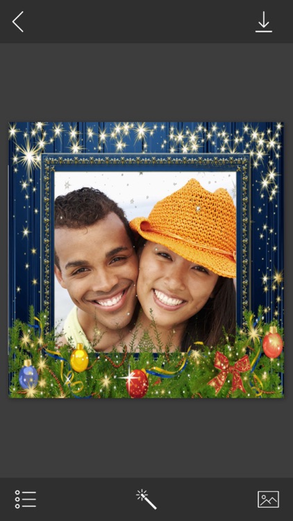 Creative Xmas Photo Frame - PicShop