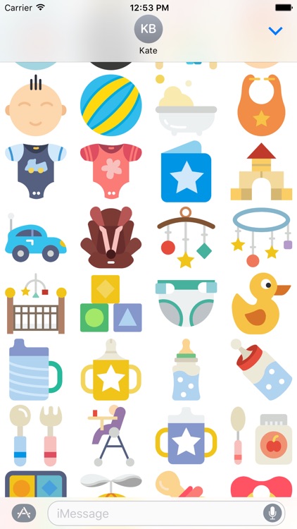 Baby Stickers for iMessage - Pregnancy Mom Emojis