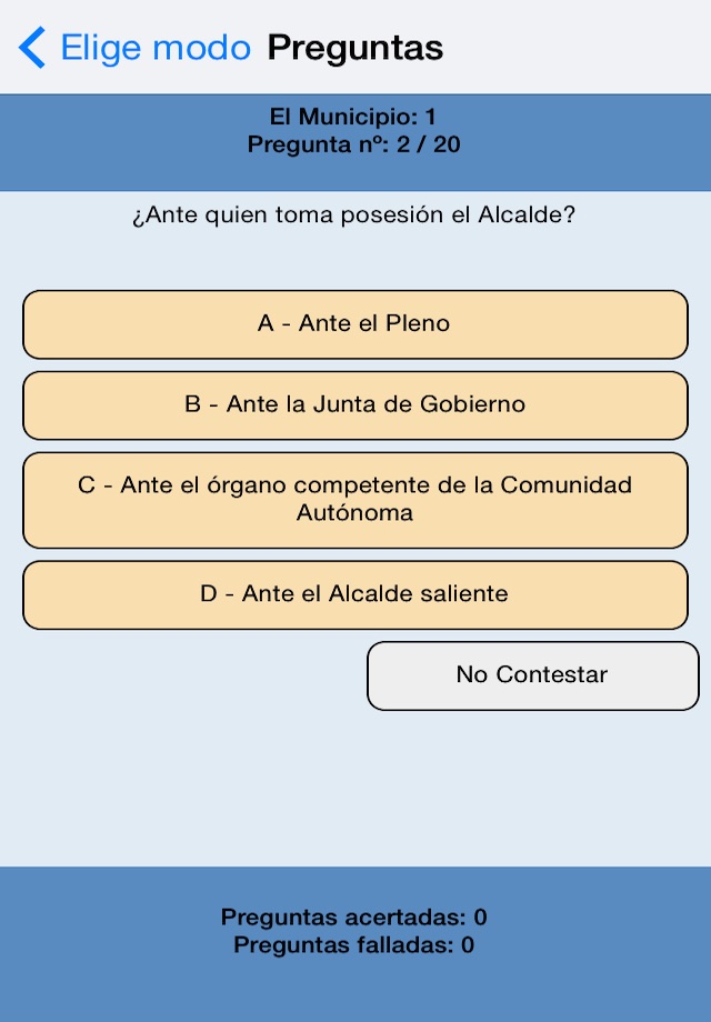 Administración Local Test screenshot 4