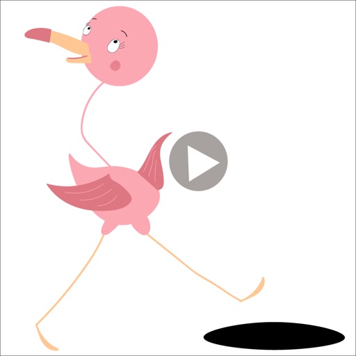 Pink Flamingo Animated