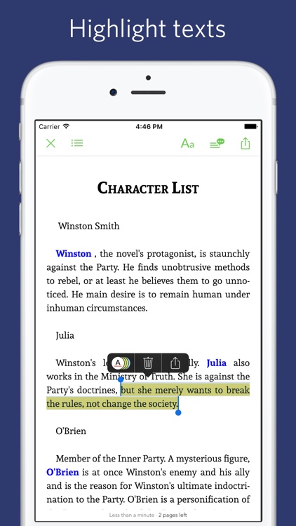 1984 - notes, sync transcript screenshot-3