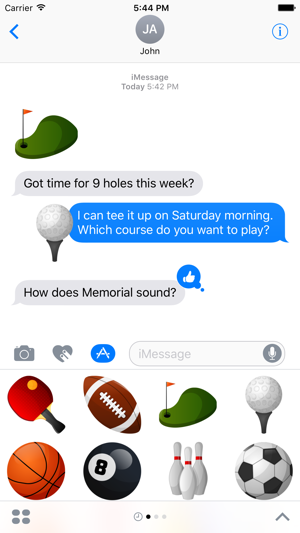 Sports Stickers for iMessage(圖4)-速報App