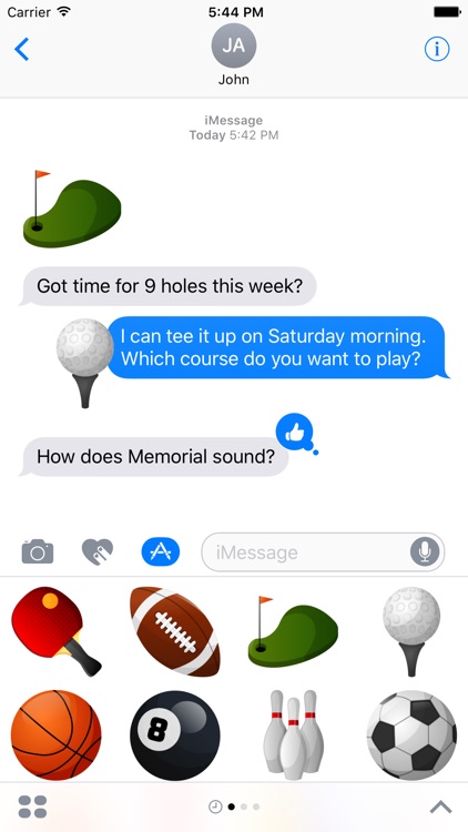 Sports Stickers for iMessage screenshot-3