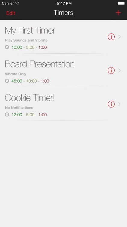 Presentation Clock