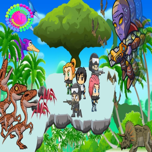 Team Super Adventure Jungle Dinosaur Icon