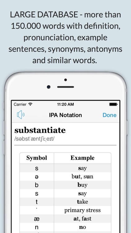 LexicEN English Offline Dictionary & Thesaurus screenshot-3