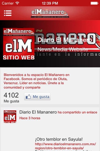 Diario el Mañanero screenshot 4