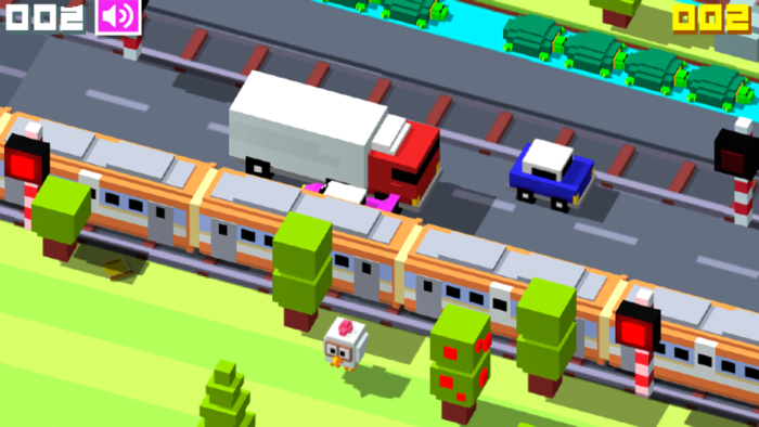 小鸡过路——最搞笑紧张惊险马路游戏！