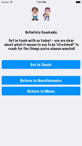 Game screenshot Coachability Questionnaire hack