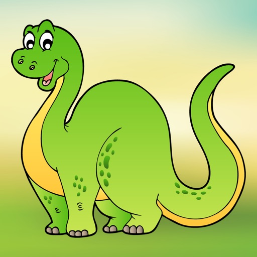 Kids Dinosaur Scratch Game - Cute high quality scratch off and coloring game for Preschool Toddlers and kiddies Icon