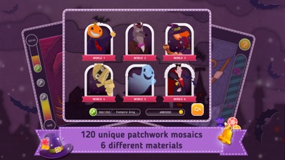 How to cancel & delete Halloween Patchwork. Trick or Treat! Free from iphone & ipad 3