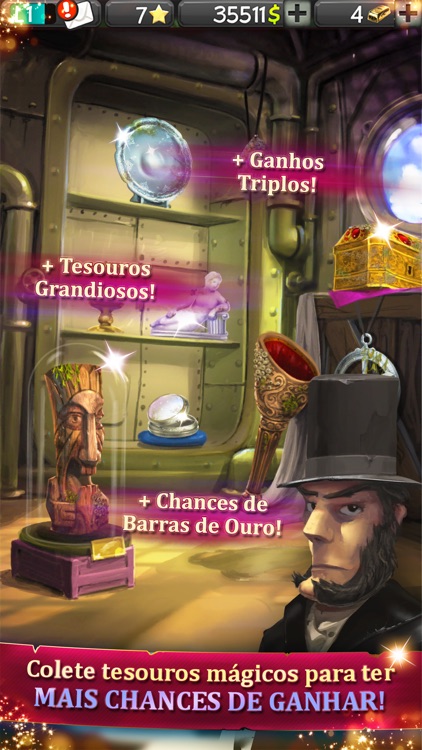 Caçadores de Tesouro - Slot Game! Bingo Adventure! screenshot-4