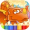 Dinosaur Coloring Book HD - Drawing for Kids Free