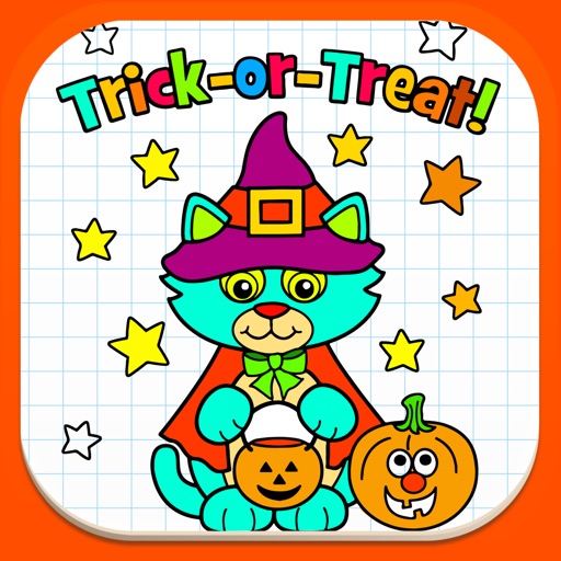 Color Book For Kids - Coloring Halloween Game.s icon