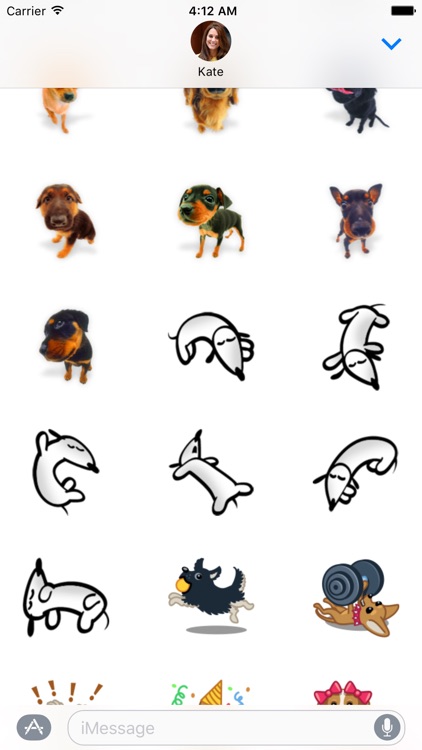 Cute Dog And Puppy Sticker Pack