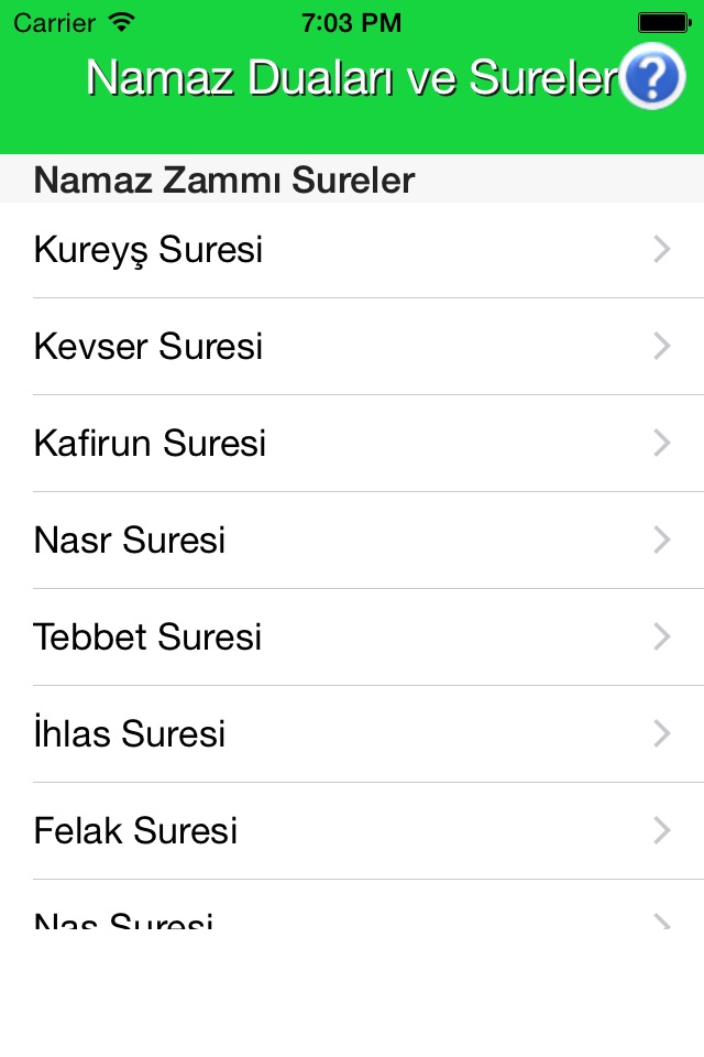 Namaz Dualari ve Sureleri screenshot 2