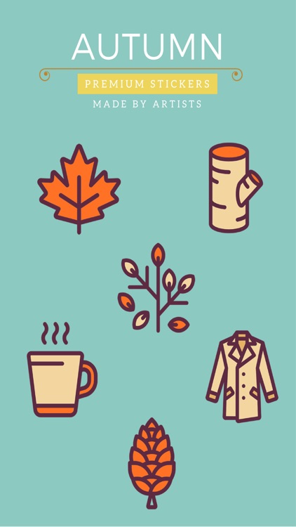 Autumn Stickers - Pumpkin Spice Latte