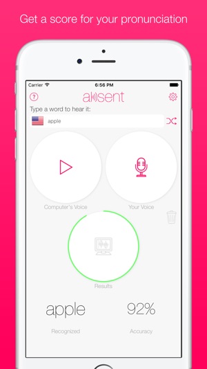 Aksent: Pronunciation With Artificial Intelligence(圖2)-速報App