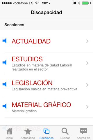 Discapacidad: PRL Accesible screenshot 3