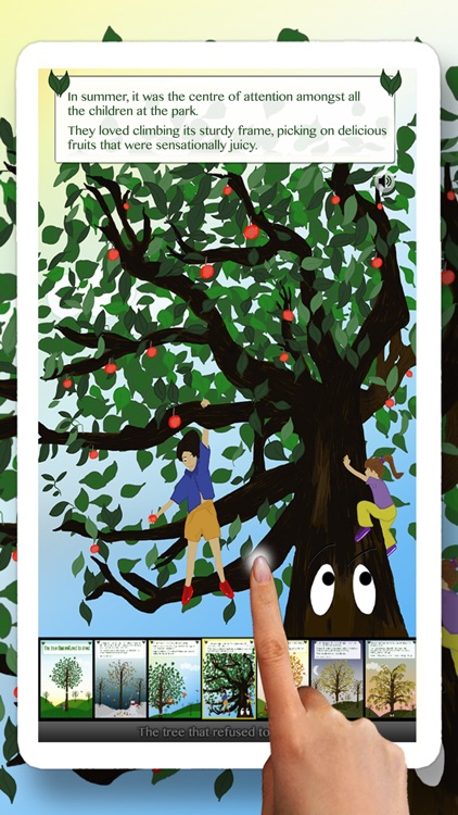 The tree that refused to shed - An inspiring story screenshot-3