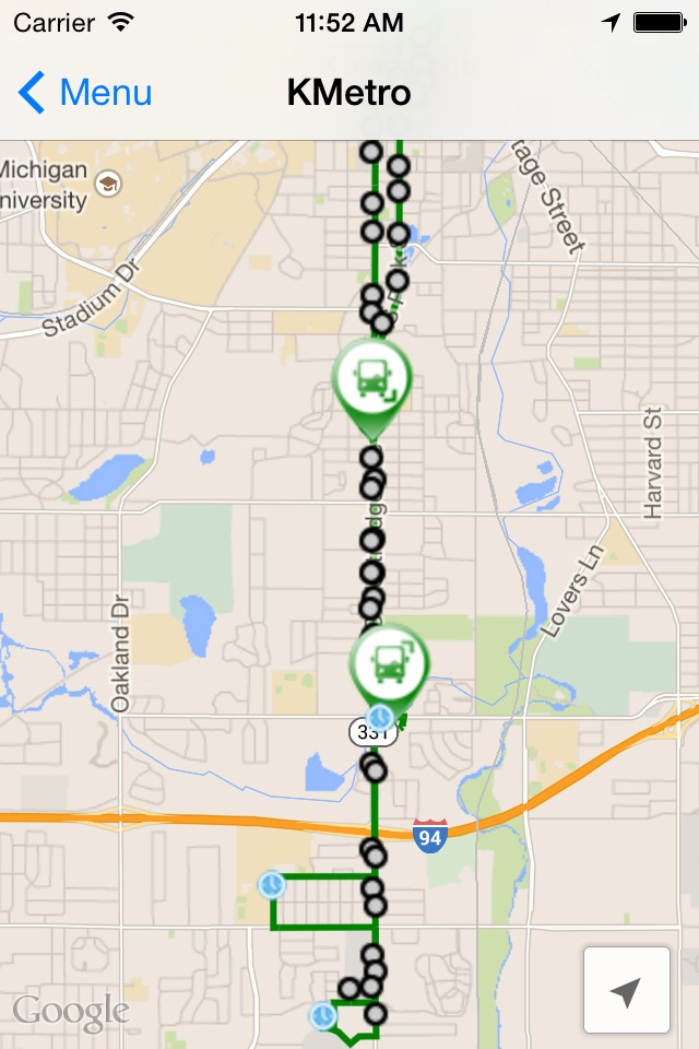 Kalamazoo Metro Transit screenshot 2