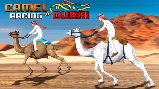 Camel Racing in Dubai - Extreme UAE Dese