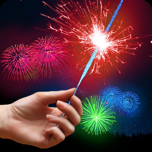 Christmas Fireworks Sparkler icon