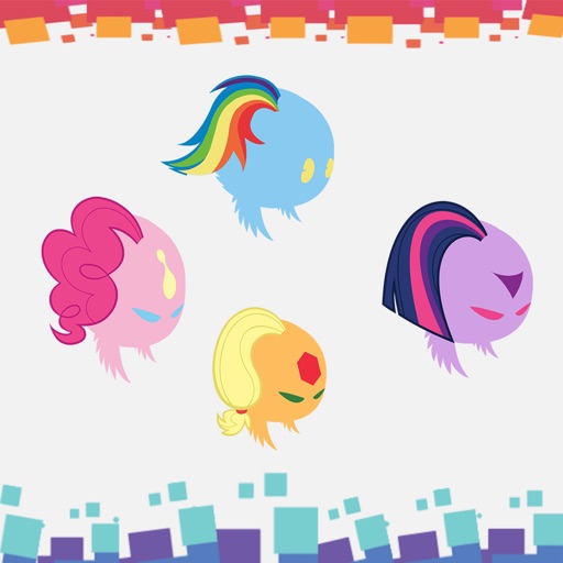 My Little Rainbow Bounce Flying Magic Dash iOS App