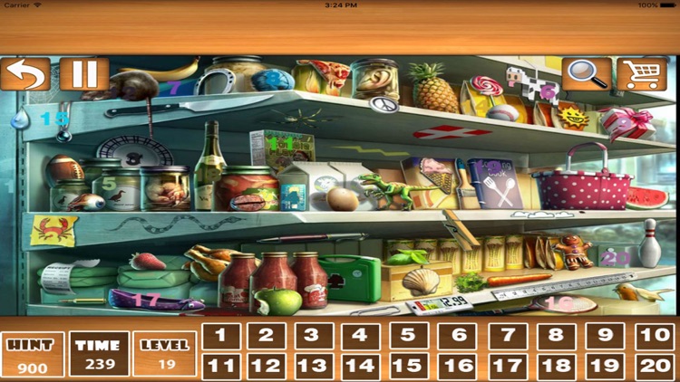 Hidden Numer Mall Search & Find Hidden Object Games