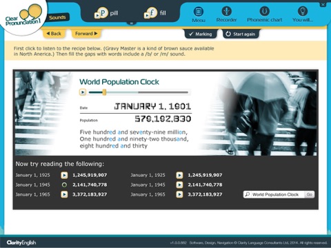 Clear Pronunciation 1 Sounds screenshot 3