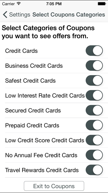 Credit Card Coupons, Bank Coupons screenshot-4