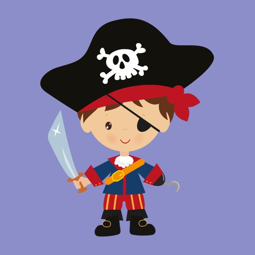 Funny Pirate Stickers Icon