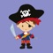 Funny Pirate Stickers