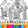Coloring Game Loud Candy House Page Paint Version